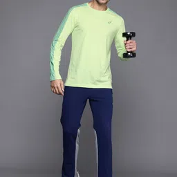 ASICS Solid Round Neck T-shirt image 2