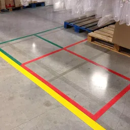 MM WILL CARE BOPP 50mm x 60Mtr Self Adhesive Floor Marking Tape (Yellow) image 2