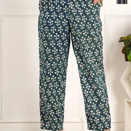Style Shoes Women Pack Of 2 Floral Printed Straight Lounge Pants-image-69