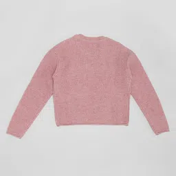 Pantaloons Junior Girls Ribbed Pullover Sweaters image 5