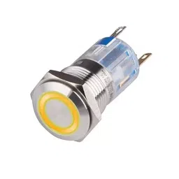 Sibass Electric Metal Push Button Flat Momentary Maintained 19 mm Diameter 24/220 V Yellow, SE-TYJ169-263 (Pack of 200)-picture-19