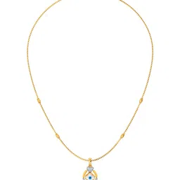 Joyalukkas 22KT Sparkle Eternity Evil Eye Pendant Gold- 7.587 g-picture-41