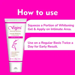 Vigini Intimate Private Part Vaginal Dark Bikini Area Lightening Whitening Brightening Serum Cream image 5
