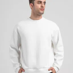 Red Tape White Regular Fit Sweatshirt-picture-41