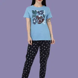 Kryptic Women Printed Pure Cotton Co-Ords-image-79