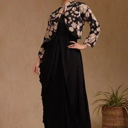 Soch Embellished Fit & Flared Ethnic Dresses With Beads & Stones-picture-43