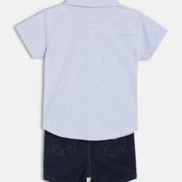 MINI KLUB Boys Striped Shirt with Shorts image 2