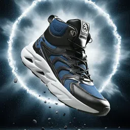 OFF LIMITS Men Mid-Top Marking Trekking Sports Shoes-image-24