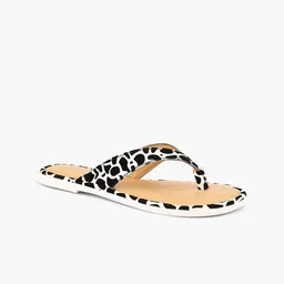 CORSICA Women Striped Open Toe Flats image 5