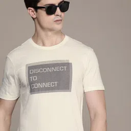 French Connection Printed Pure Cotton T-shirt-picture-30