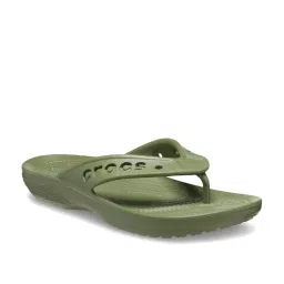 Crocs Men's Baya II Army Green Flip Flops image 2