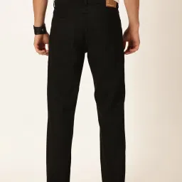 Thomas Scott Black Relaxed Fit Lightly Washed Jeans image 2
