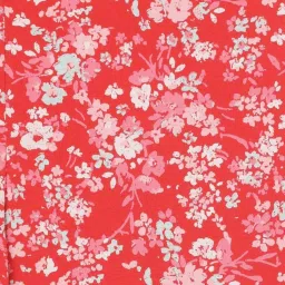 Jockey Kids Rio Red Printed Cotton Floral Print Leggings image 5