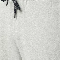 Dragon Hill Grey Melange Relaxed Fit Shorts image 5