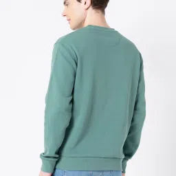 Red Tape Green Regular Fit Graphic Sweatshirt image 2