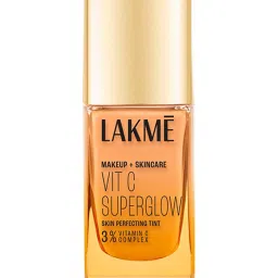 Lakme Makeup + Skincare Vit C Superglow Skin Perfecting Tint Warm Natural W180 - 25 ml image 2