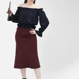 Eavan Black Regular Fit Top image 5