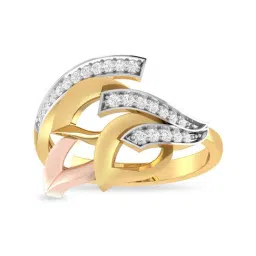 PC Jeweller Dwayne 18k Gold Ring for Women-image-1