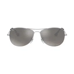 Ray-Ban Unisex Polarized Silver Lens Pilot Sunglasses - 0RB3562003/5J59-picture-15