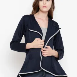 Belle Fille Navy Regular Fit Jacket-image-69