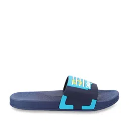 Walkway Men's Navy Slides-image-0