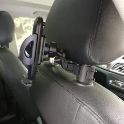 ULTRAPROLINK UM0087 Headrest 360-degree Adjustable Holder Car Mount for All Smartphones (Grey) image 5