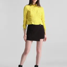 Only Yellow Regular Fit Shirt image 5