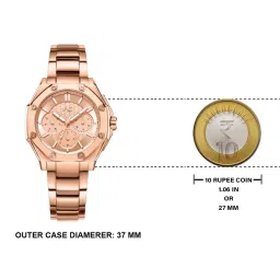 ALEXANDRE CHRISTIE 9601BFBRGLN Multifunction Watch for Women image 5