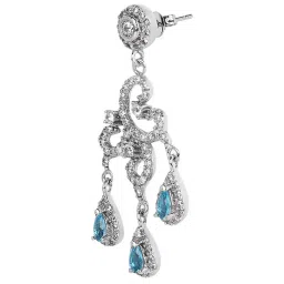 The Real Effect London 800 Silver Earrings for Women image 5