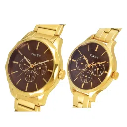 Timex TW00PR297 Fashion Multifunction Couple Watch image 5