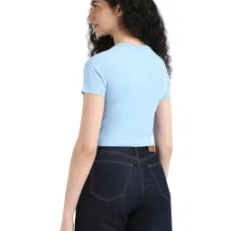 Tommy Hilfiger Vessel Blue Logo Regular Fit T-Shirt image 2