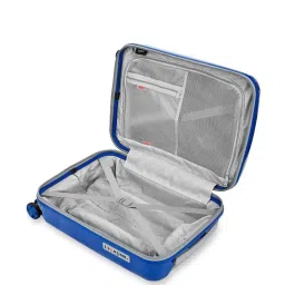 VIP Pixel Blue Textured Hard Cabin Trolley Bag - 37 cm image 5