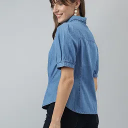 Latin Quarters Blue Shirt image 2