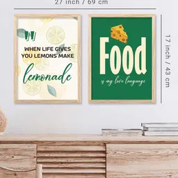 WALLLANE Brown Wood Wall Art image 3