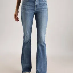 Calvin Klein Jeans Blue Bath High Rise Slim Fit Jeans image 2