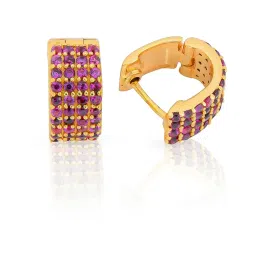 Perfectly Average Pink Studded Huggies for Women & Girls image 2