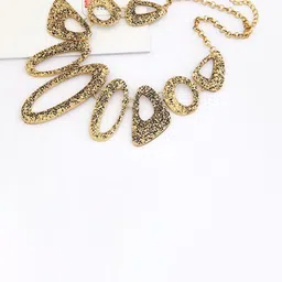 Shining Diva Fashion Gold-Plated Necklace-image-76