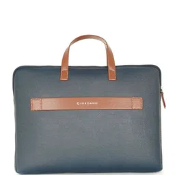 GIORDANO Unisex Colourblocked PU Laptop Bag image 5