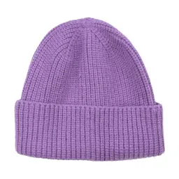 Kazo Purple Textured Beanie-image-26