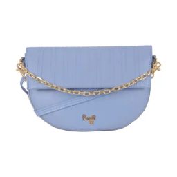 Baggit Purple Textured Small Cross Body Bag-picture-0