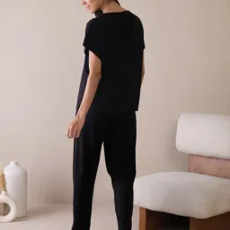 Sweet Dreams Black Top With Pyjamas image 2