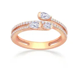 Malabar Gold and Diamonds 18k Yellow Gold Diamond Ring for Women-picture-20