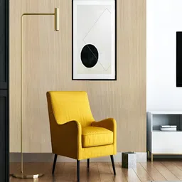 HOMEMATES Beige Self-Adhesive Waterproof Wall Sticker image 3