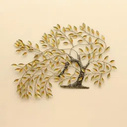 vedas Mystic Indiana Brown Krisha Tree Wall Decor-image-91