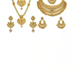 Women Click Set Of 2 Stone studded Jewellery Set-image-63