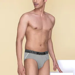 XYXX Men Pack Of 3 Mid-Rise Basic Briefs XYBRF3PCKN852 image 4