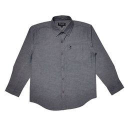 Gini & Jony Full Sleeves Cotton Solid Color Shirt - Blue-picture-30