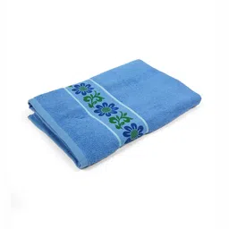 Style Shoes Blue & Green 1 Printed Cotton 450 GSM Bath Towel-picture-55