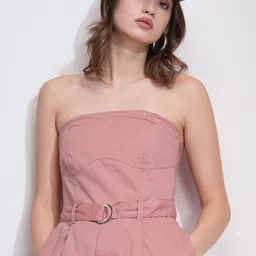 ESPYR By Tokyo Talkies Women Solid Strapless Basic Jumpsuit-picture-31