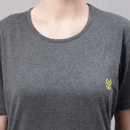 Vimal Jonney Grey & Black Cotton Sports T-Shirt - Pack Of 3 image 5